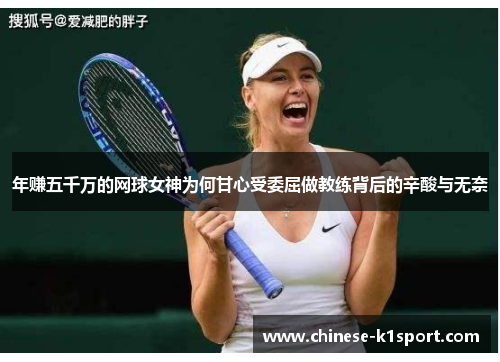 年赚五千万的网球女神为何甘心受委屈做教练背后的辛酸与无奈